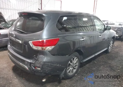 2014 Nissan Pathfinder S from USA, damaged, VIN 5N1AR2MN7EC714981